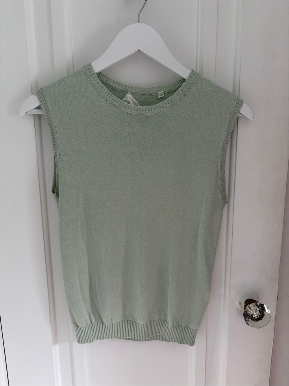 Last chance! Julia Amory • Mint Green Sweater Tank (Size XS)